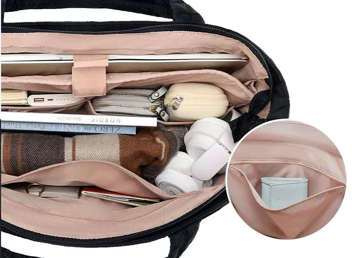 VOLKOVA – BUBBLE UMHÄNGETASCHE MIT MEHREREN TASCHEN